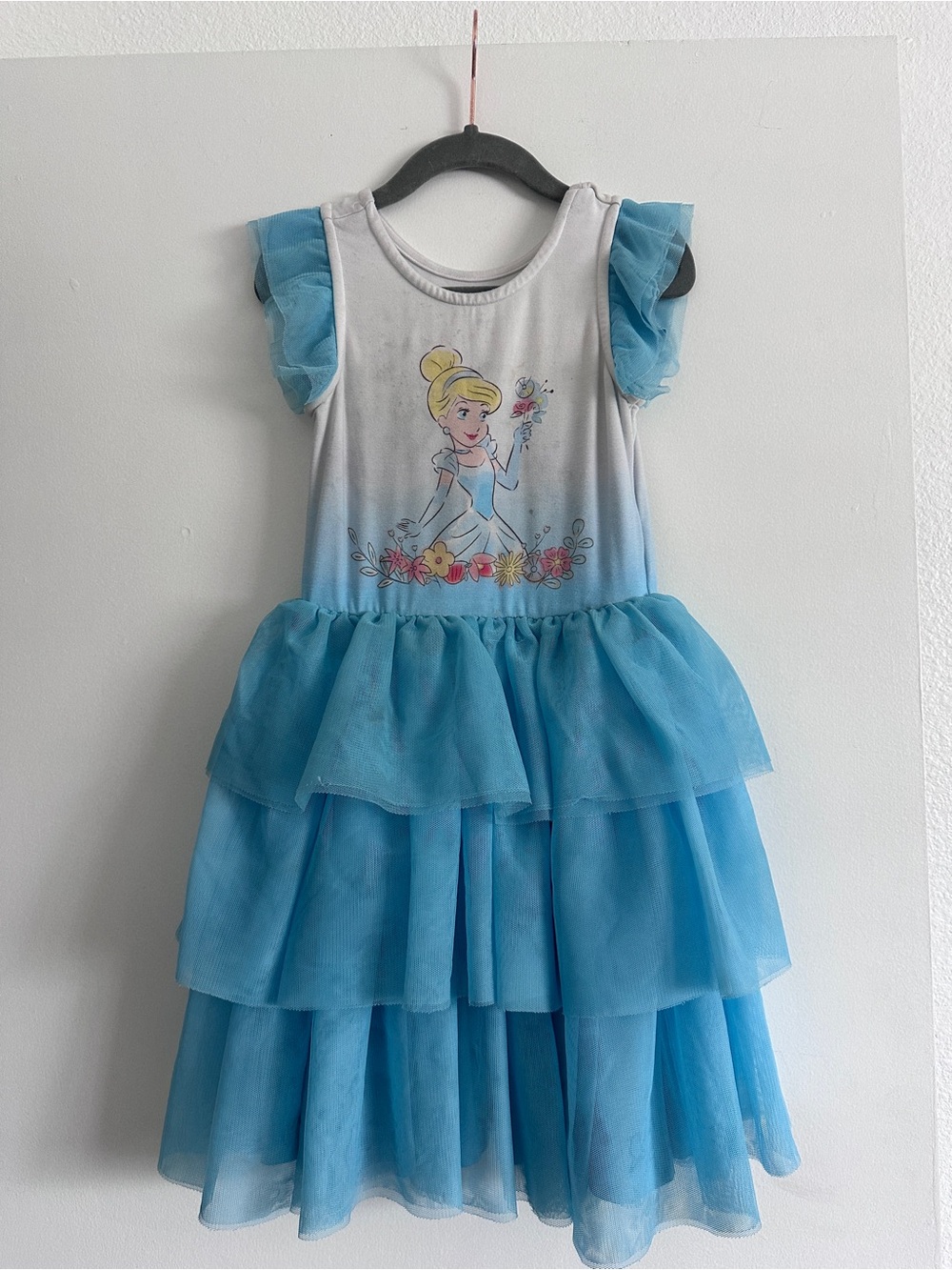 Disney Little Sleepies Blue Cinderella Tulle Dress